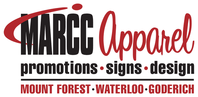 MARCC Apparel, Promotions, Signs